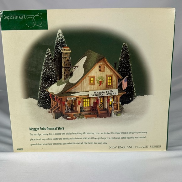 Vintage Department 56 Moggin Falls General Store Light-Up Holiday Decoration - Picture 5 of 10